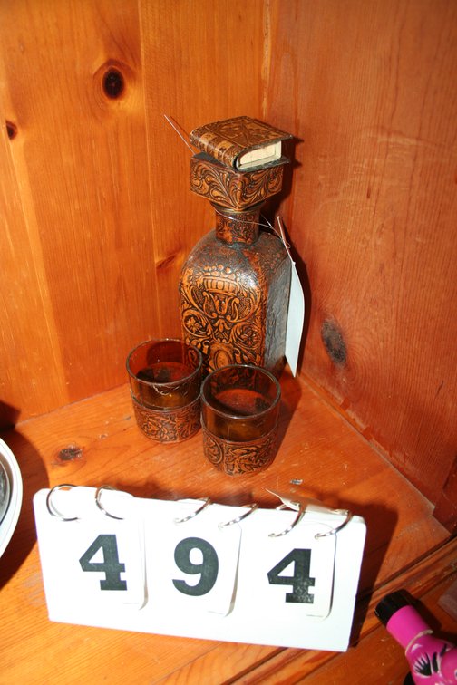 Image for Leather Wrapped Decanter