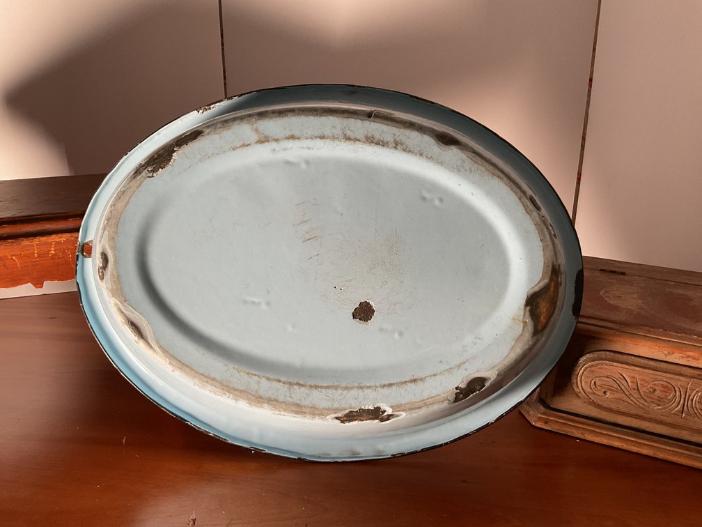Image for Antique Stool, Glove Box, & Wash Basin