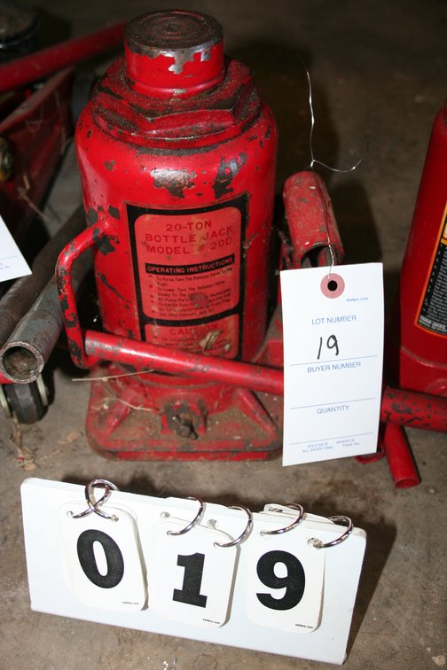Image for Bottle Jack 20 Ton
