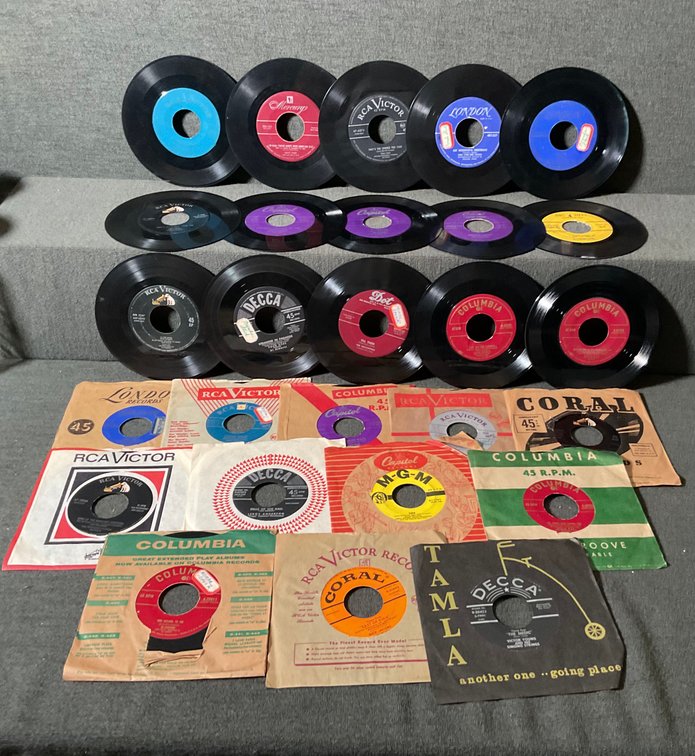 Image for 45 RPM Records from the Late 1940’s and Early 1950’s