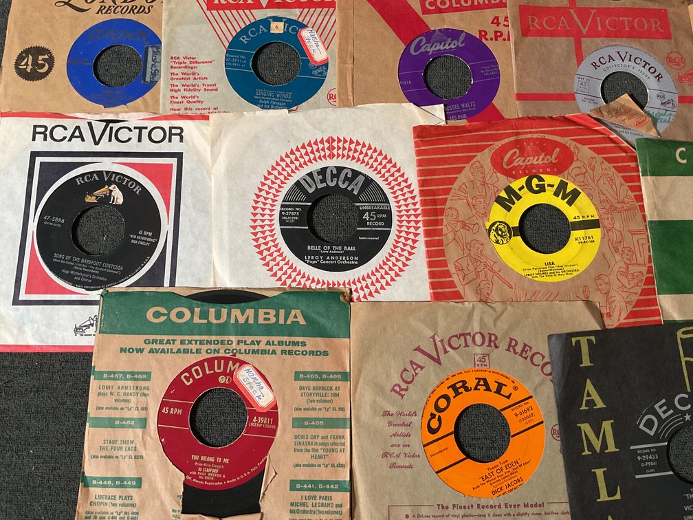 Image for 45 RPM Records from the Late 1940’s and Early 1950’s