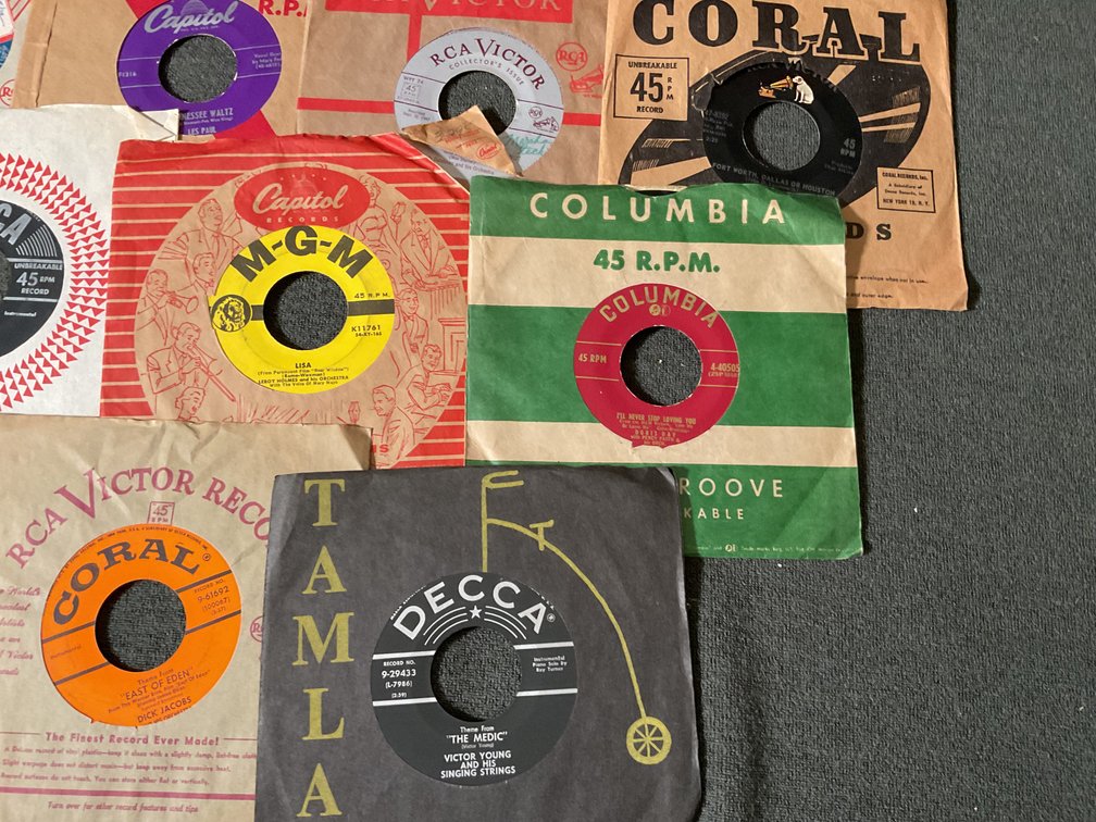 Image for 45 RPM Records from the Late 1940’s and Early 1950’s