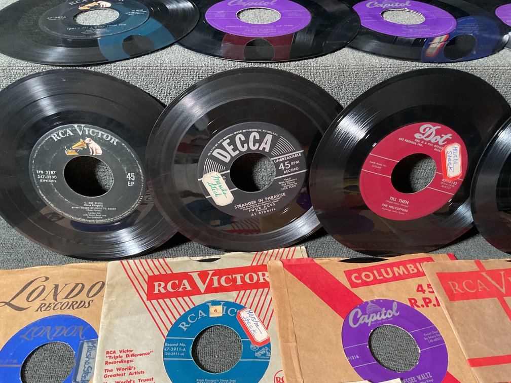 Image for 45 RPM Records from the Late 1940’s and Early 1950’s