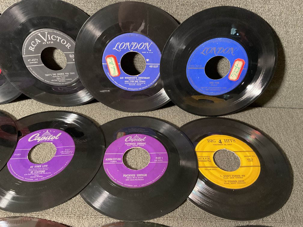 Image for 45 RPM Records from the Late 1940’s and Early 1950’s
