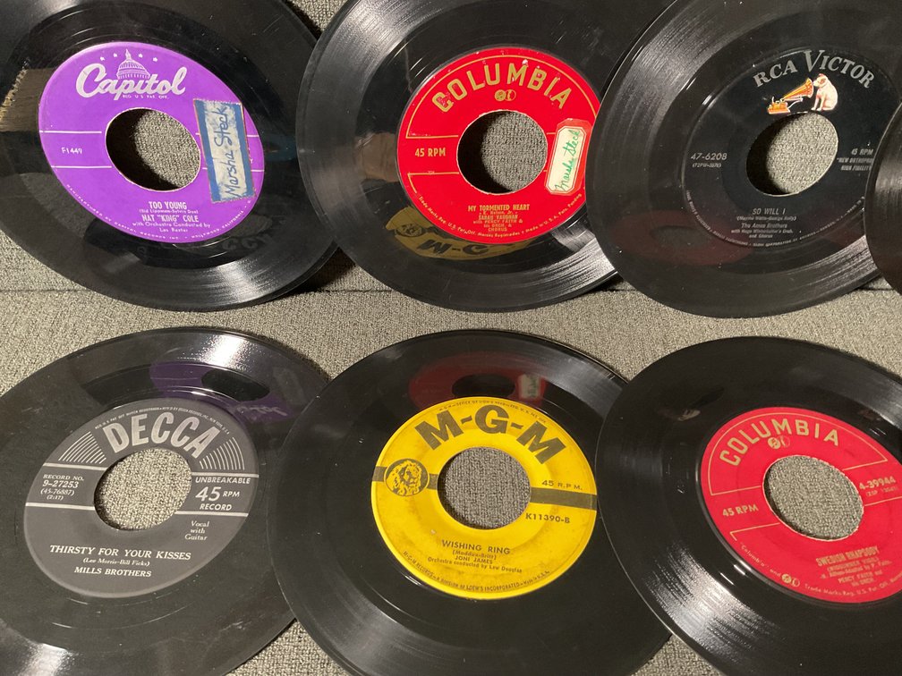 Image for 45 RPM Records from the Late 1940’s and Early 1950’s