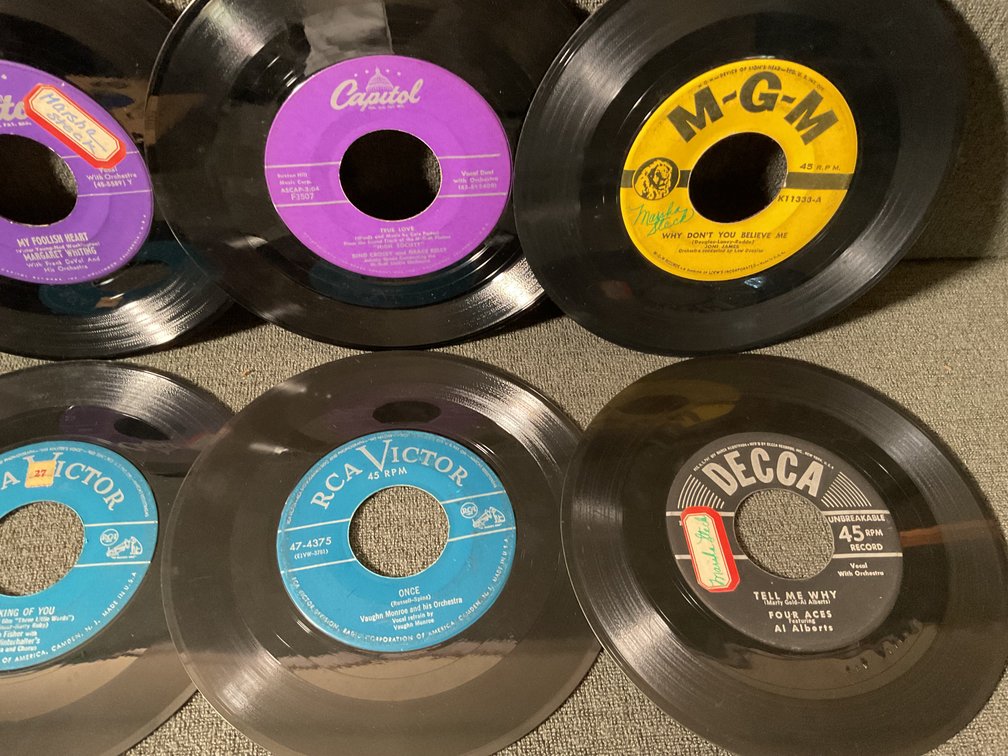 Image for 45 RPM Records from the Late 1940’s and Early 1950’s