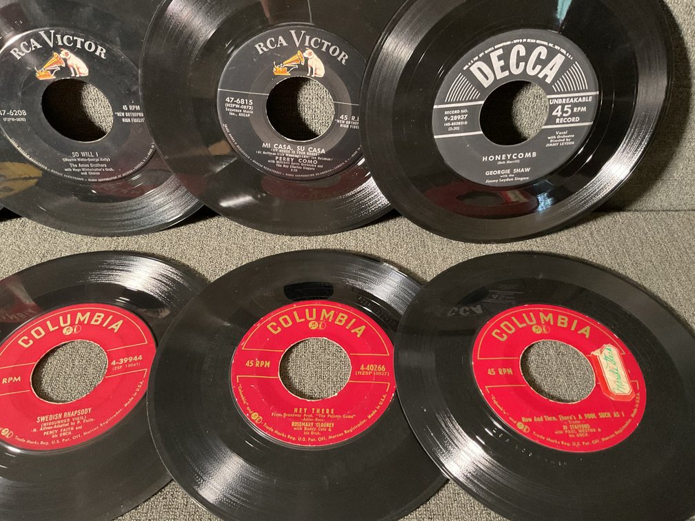 Image for 45 RPM Records from the Late 1940’s and Early 1950’s
