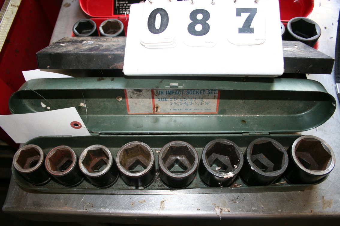 Image for Air Impact Sockets 1 inch to 1 1/2 (8)