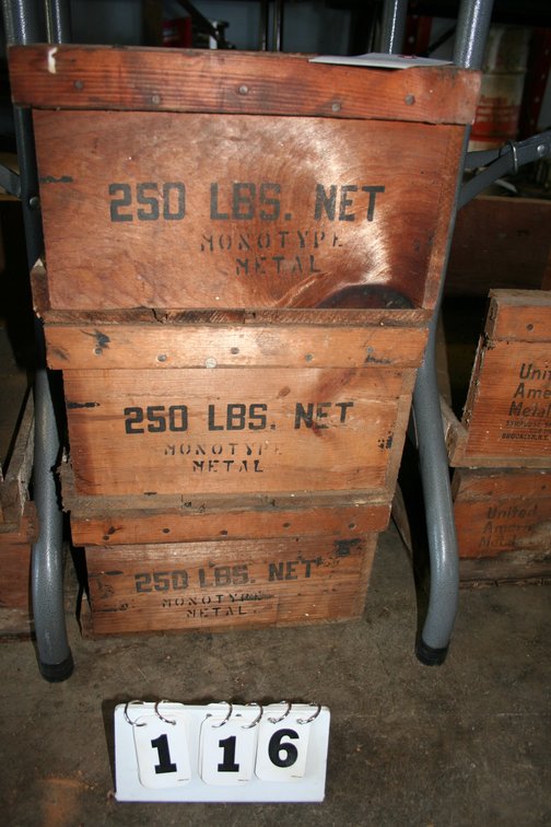 Image for Advertisement Wood Crates