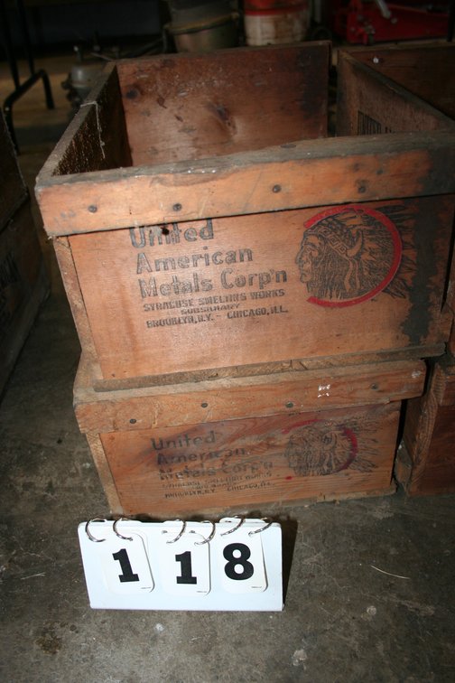 Image for Advertisement Wood Crates