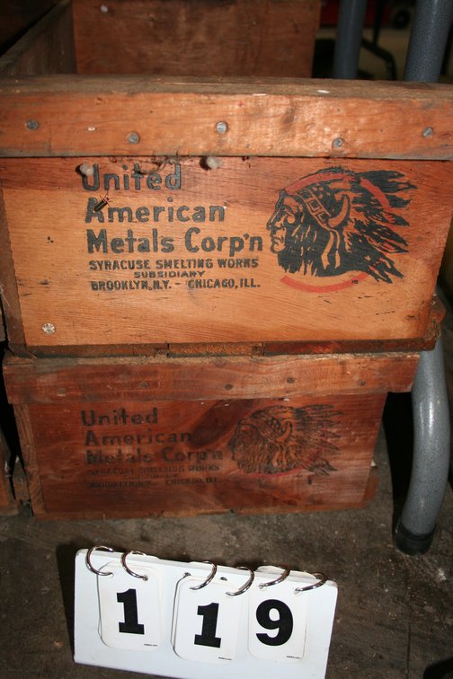 Image for Advertisement Wood Crates