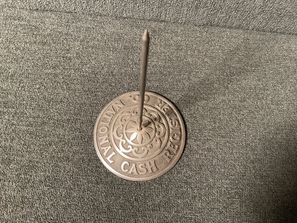 Image for Store Counter Spindle by National Cash Register Co.
