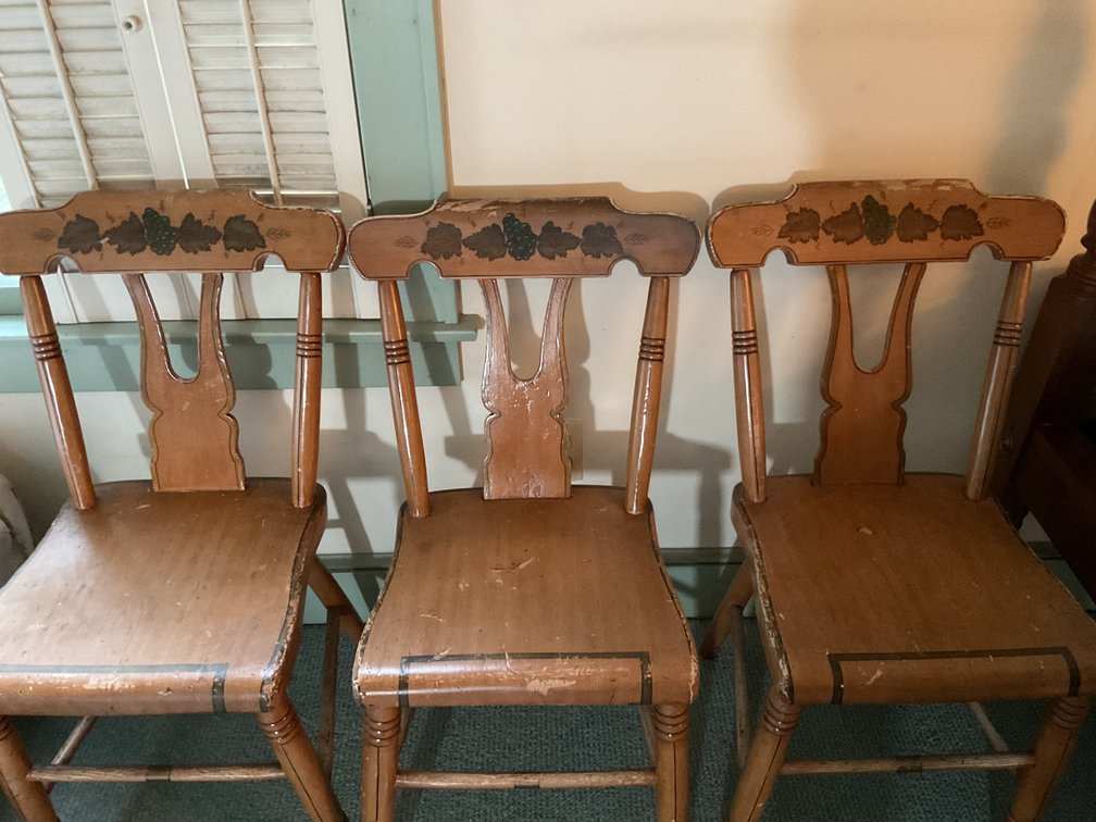 Image for Antique Chairs Set of 4!