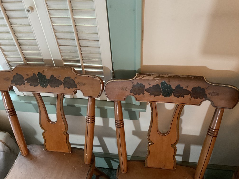 Image for Antique Chairs Set of 4!