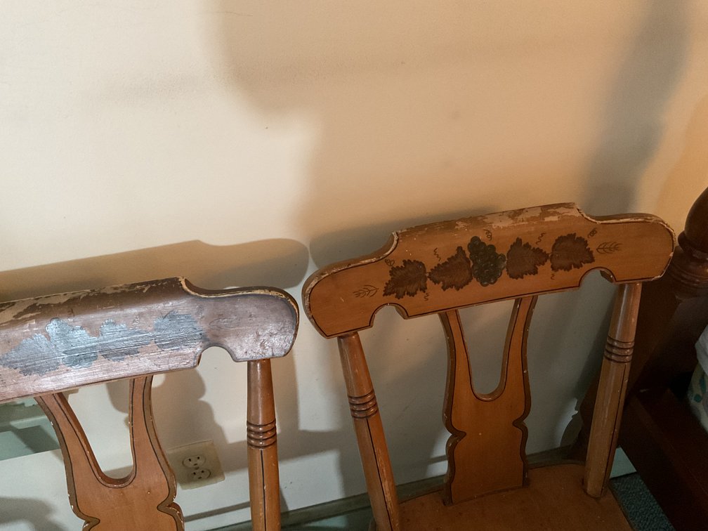 Image for Antique Chairs Set of 4!