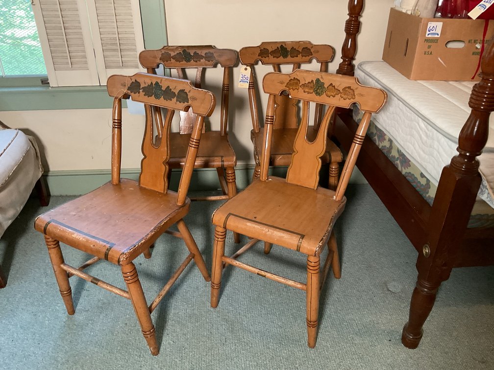 Image for Antique Chairs Set of 4!