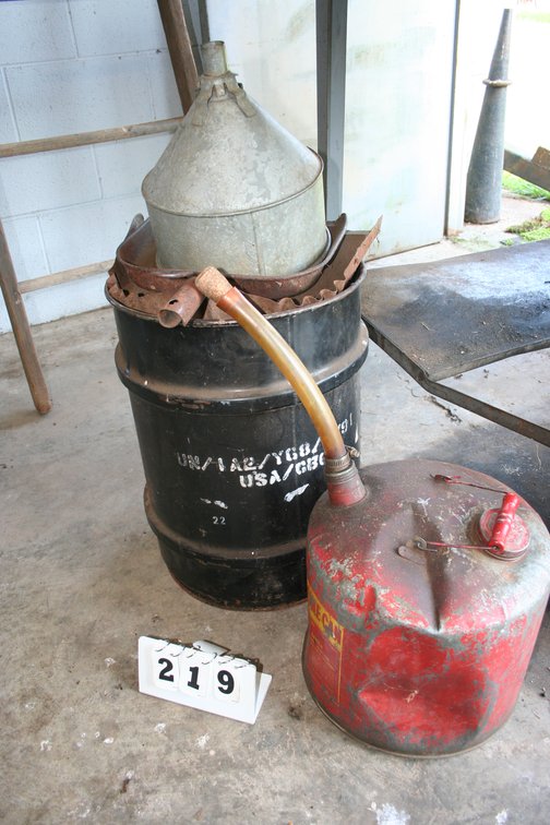 Image for Trash Can, Funnel, Gas Can, Metal Dust Pans