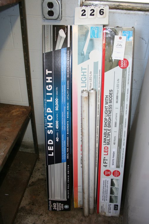 Image for 4 Foot Shop Lights (3) (New)