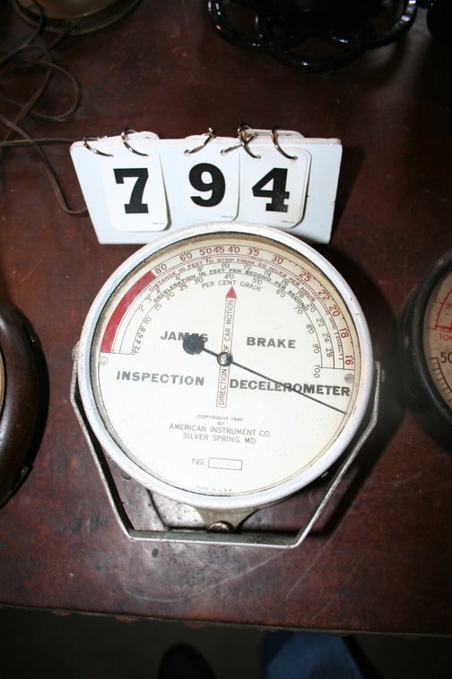 Image for Vintage Decelerometer
