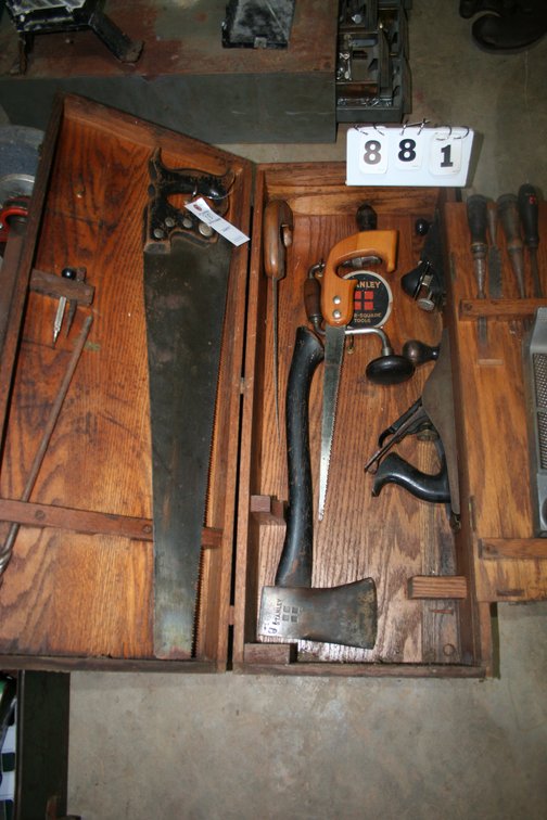 Image for Antique Stanley Carpenters Chest