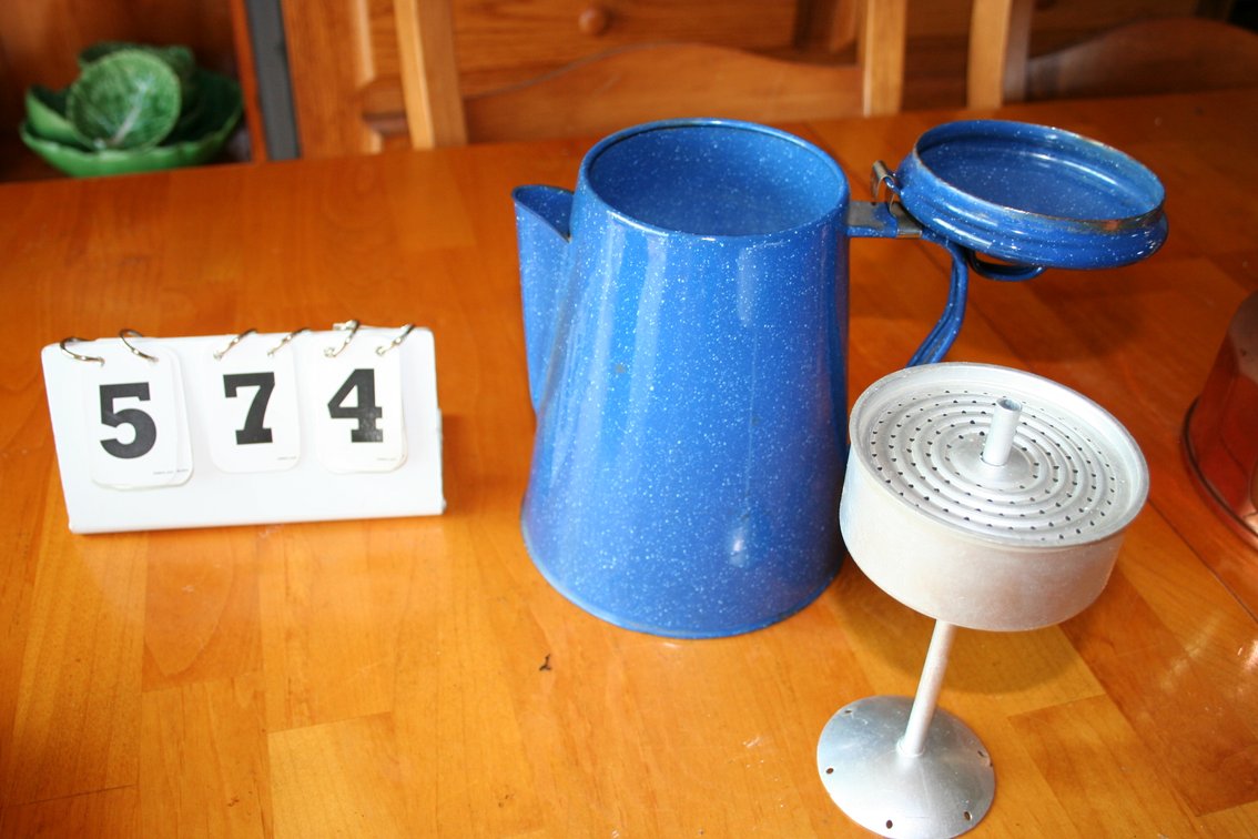 Image for Vintage Camping Coffee Pot