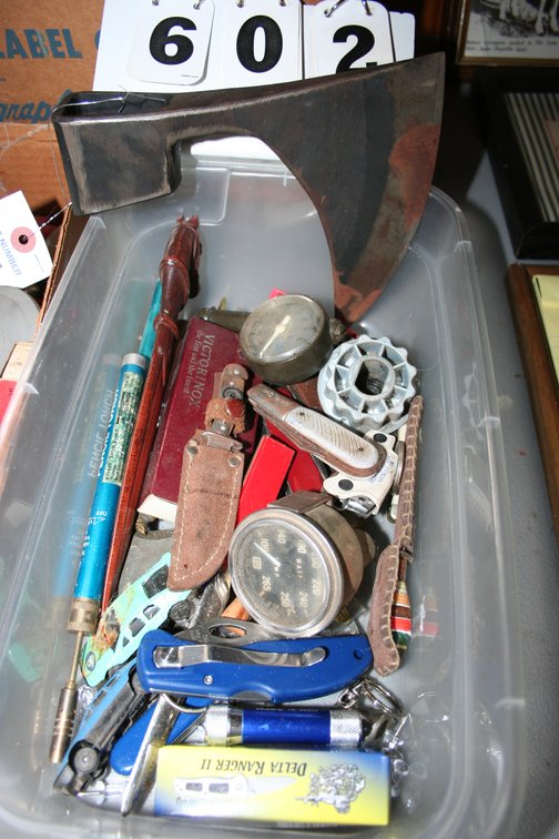Image for Knives, Axe, Misc Treasure