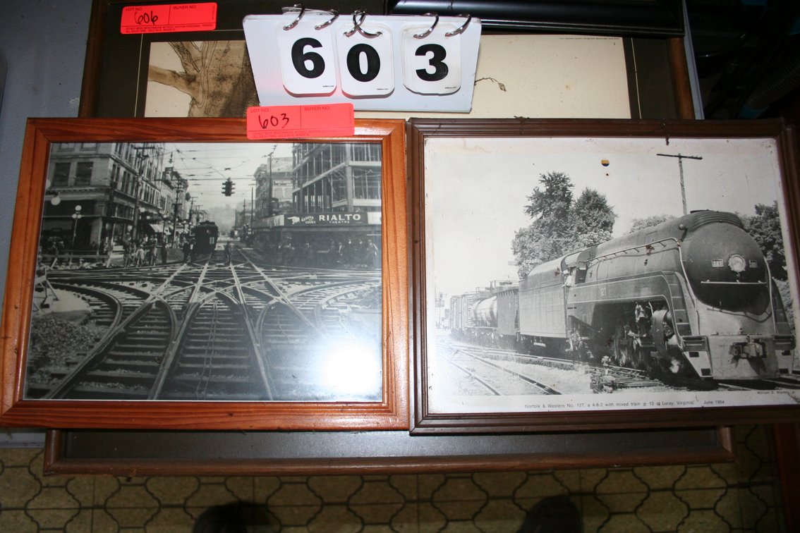 Image for Railroad Pictures, N&W 1954 Photo No 127