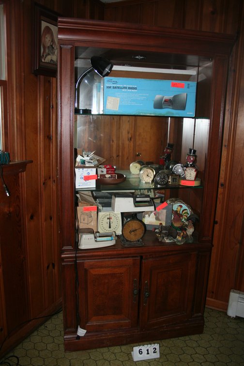 Image for Wood Mirrored Cabinet