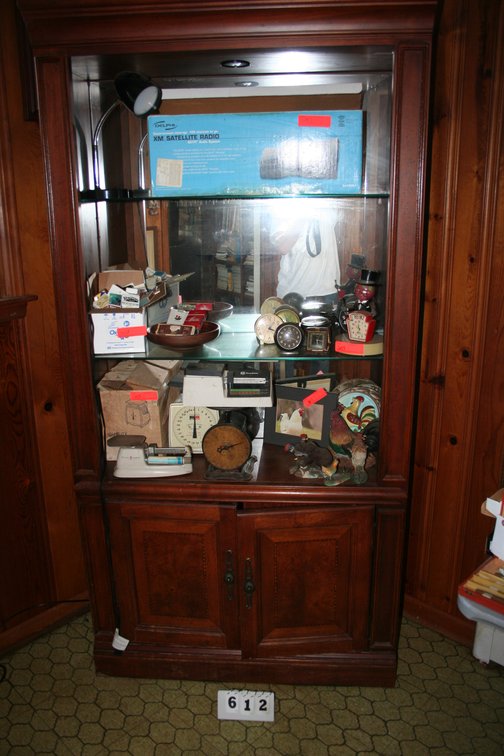 Image for Wood Mirrored Cabinet