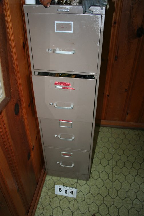 Image for File Cabinet & Contents