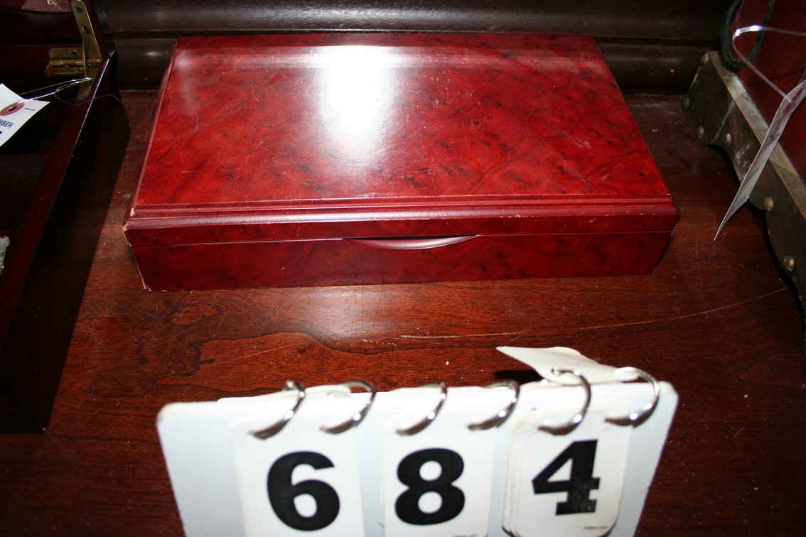 Image for Mens Jewelry Box & Contents
