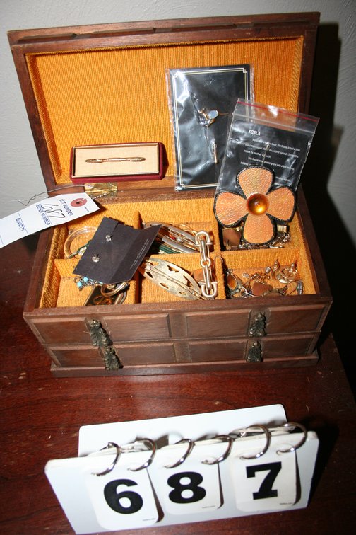 Image for Jewelry Box & Contents
