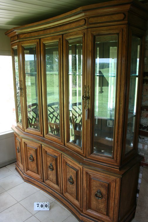 Image for China Cabinet Oak & Mixed Wood