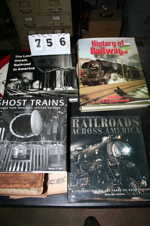 Image for Railroad & Train Books (4)