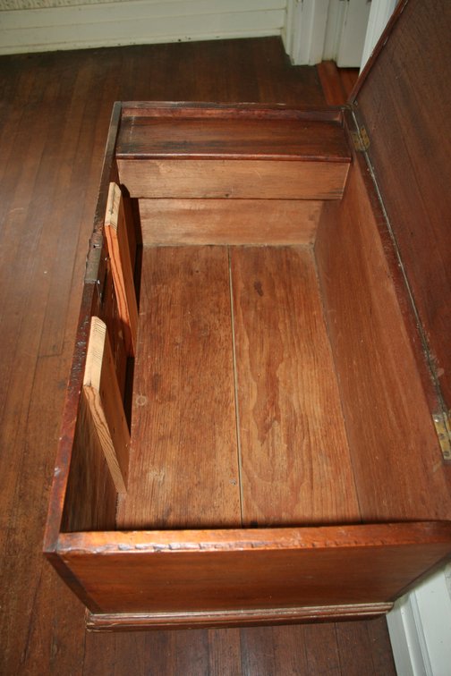 Image for Beautiful Antique Walnut Chest  1880's