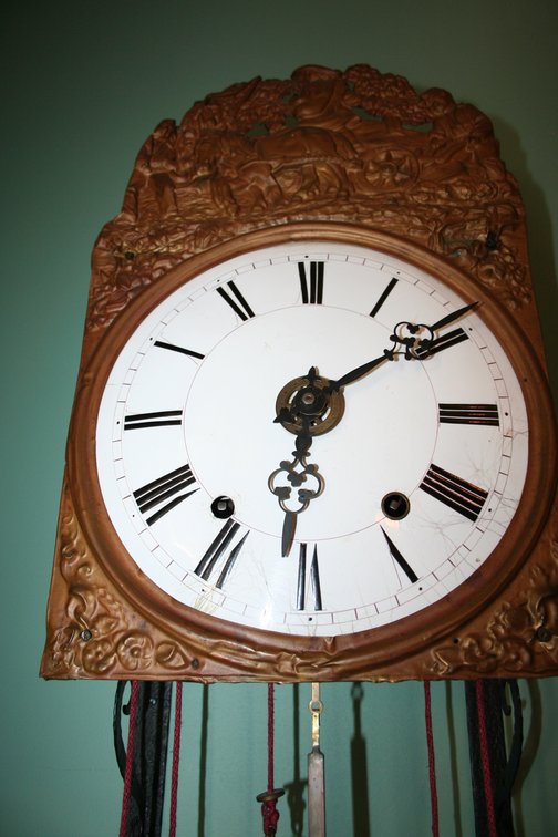 Image for Very Rare - Morbier Clock French Revolution  1840 - 1900