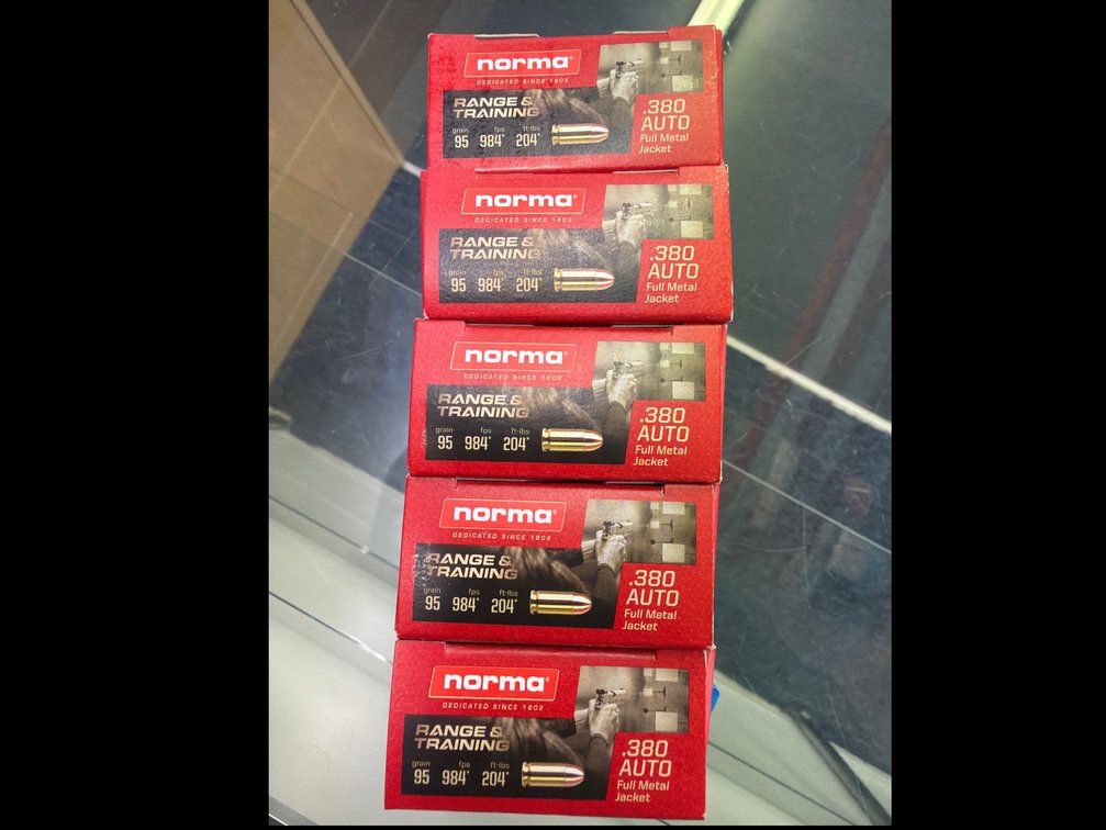 Image for 380 Auto 95Gr FMJ
