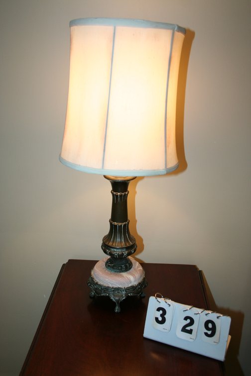 Image for Vintage Stiffel Table Lamp, Marble Base   25