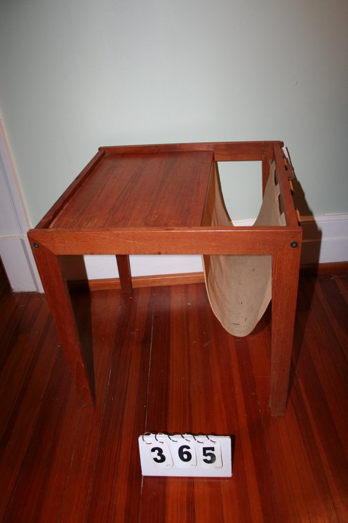Image for Bent Silberg Mobler Danish Teak Sling Magazine Table