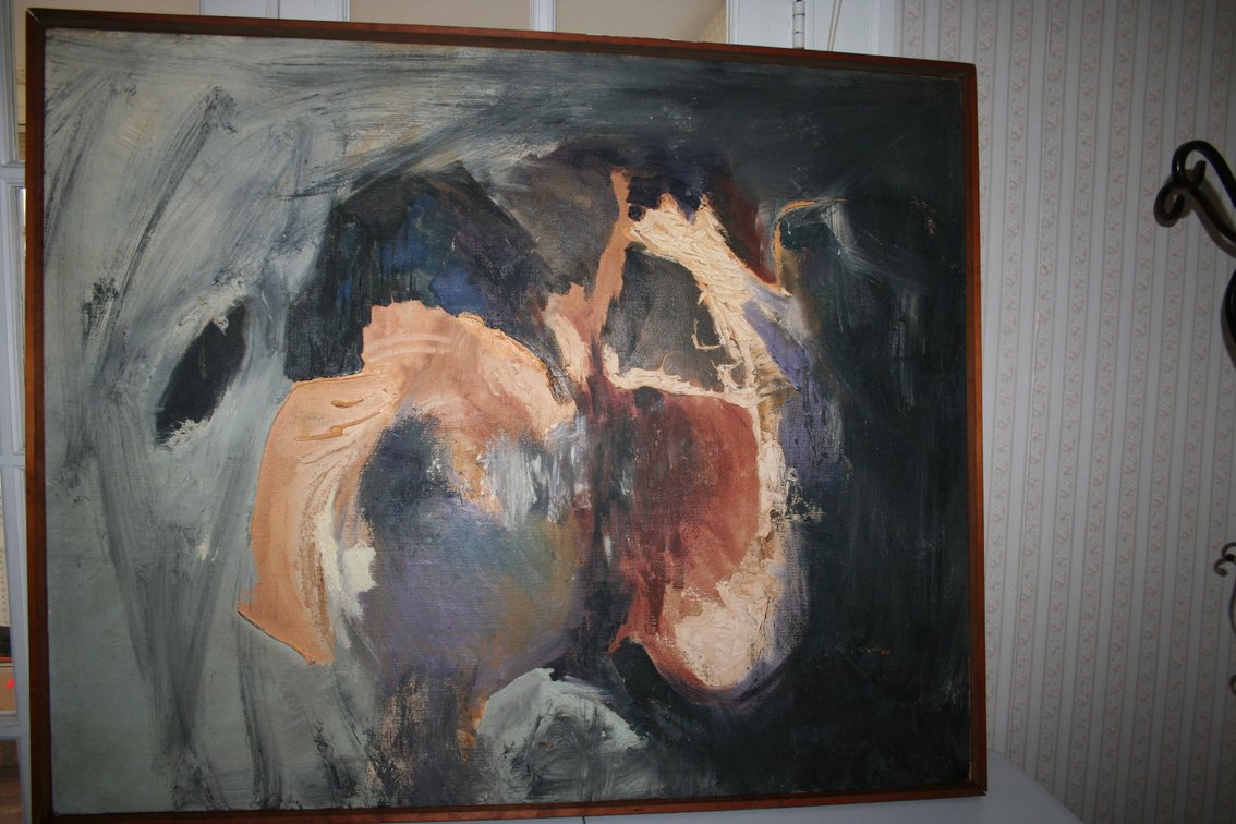 Image for Abstract Oil on Canvas  45