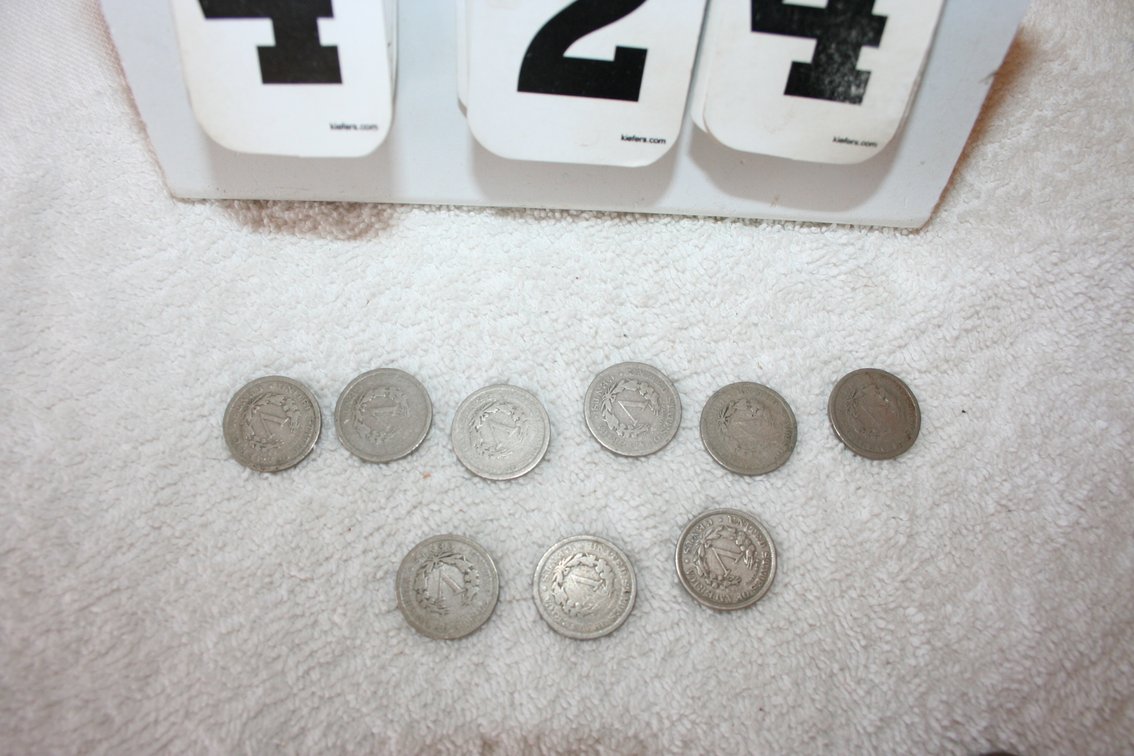 Image for 1905 Through 1912 Liberty Head V-Nickles  (9)