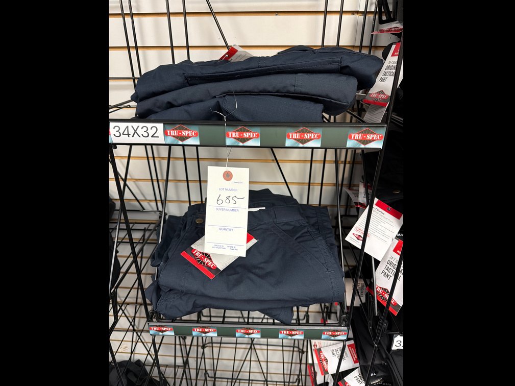 Image for Tru-Spec tactical pants and Rack