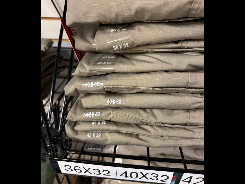 Image for Tru-Spec Tactical pants and Rack