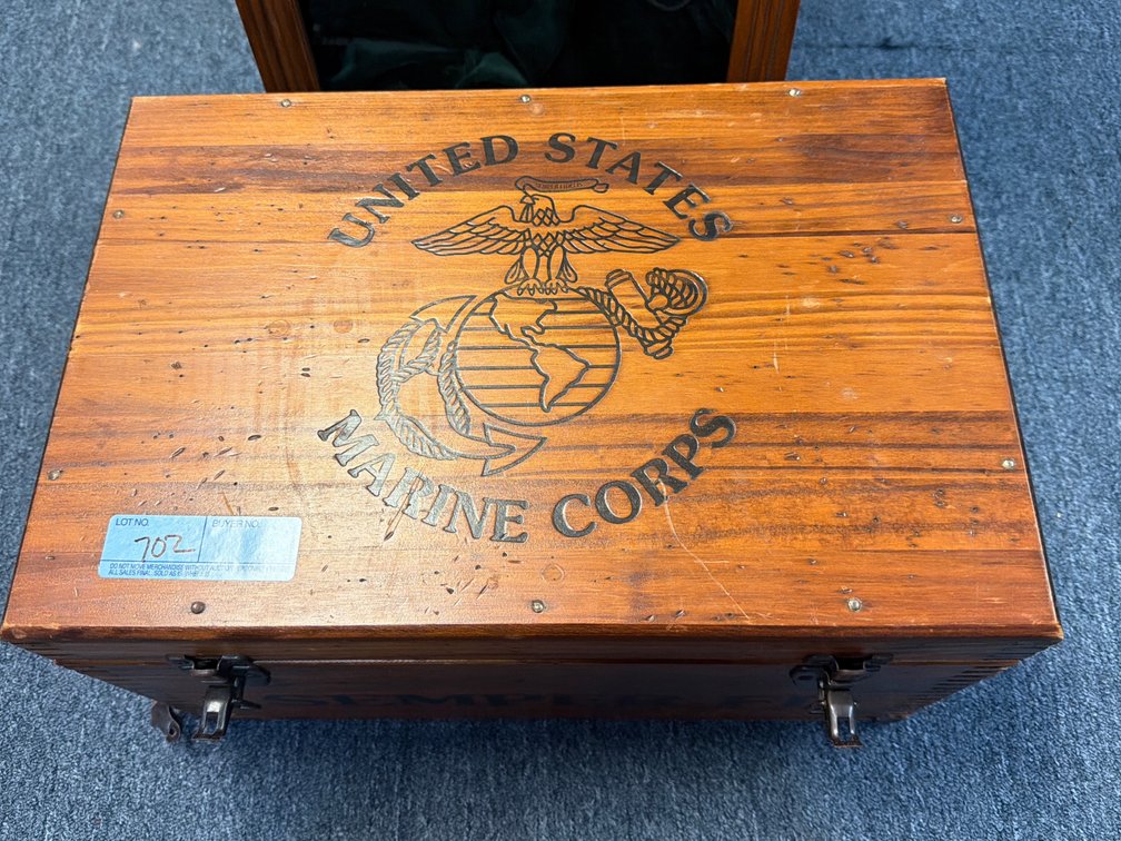Image for Three wood display boxes
