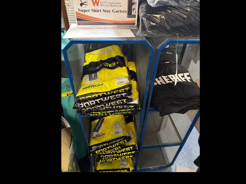 Image for Display rack with clothing