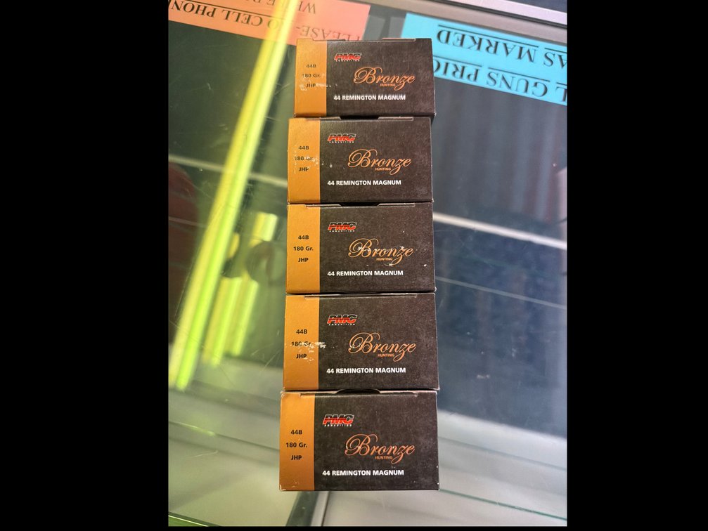 Image for 44 Remington Magnum 180Gr JHP