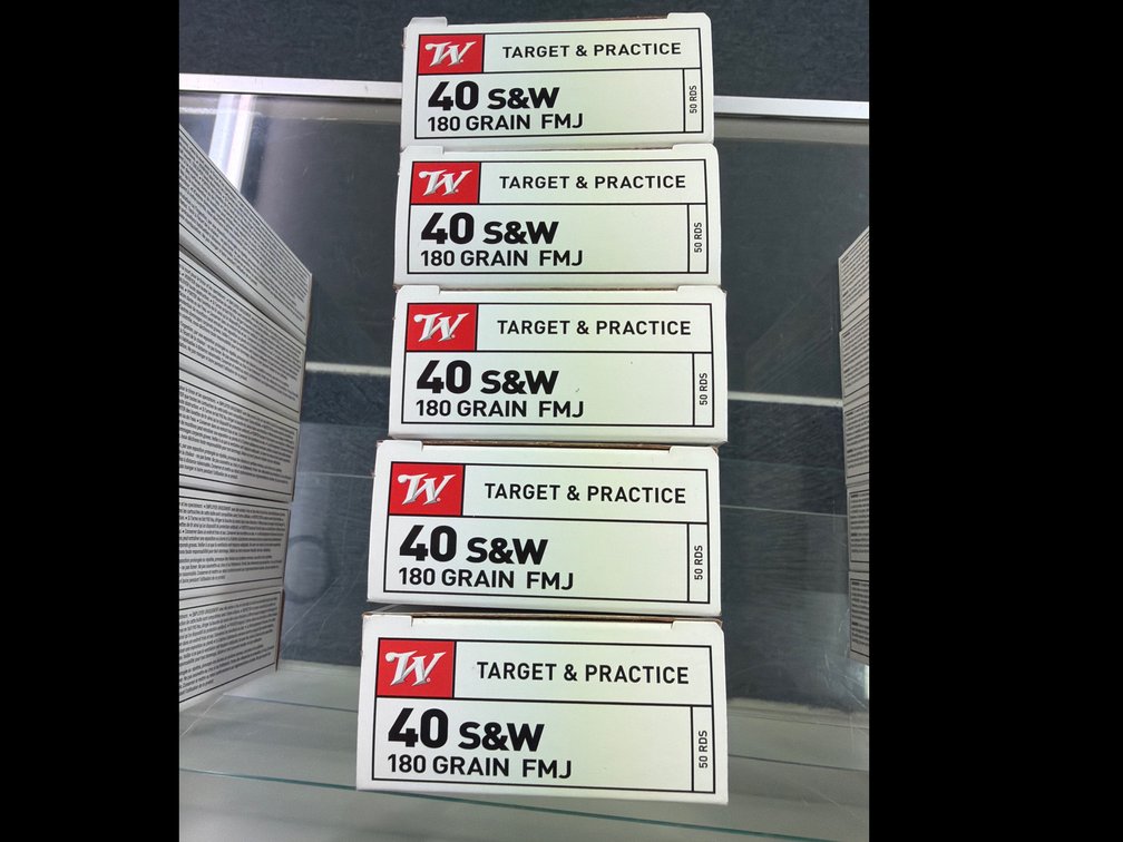 Image for 40 S&W 180Gr FMJ Target