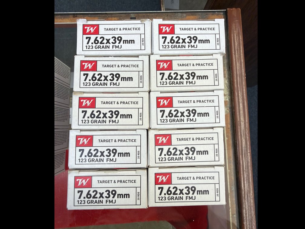 Image for 7.62 X 39MM 123 Gr FMJ Target