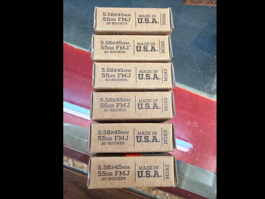 Image for 5.56 X 45MM 55Gr FMJ