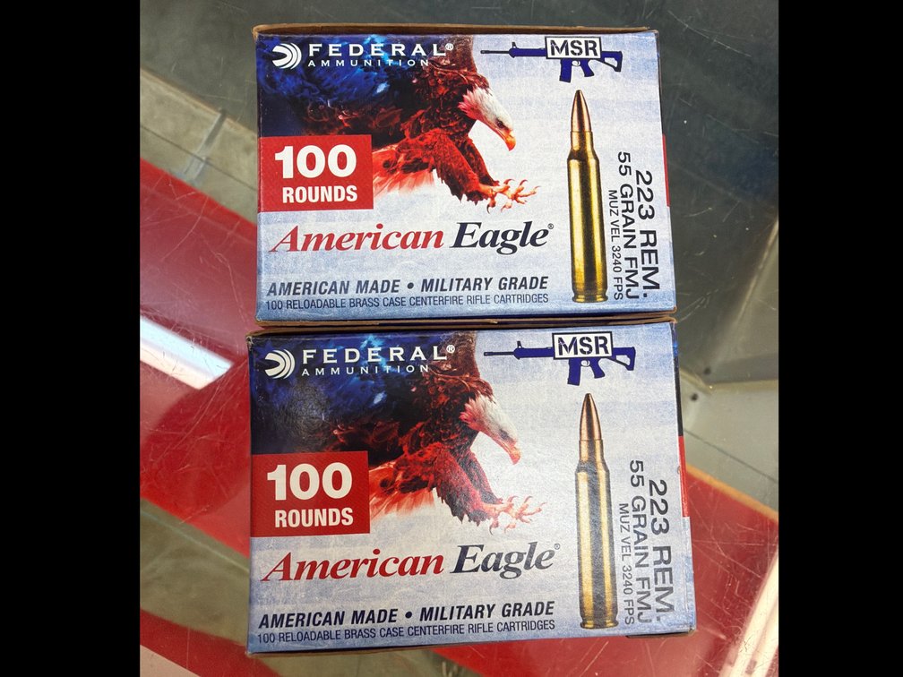 Image for 223  Remington 55Gr FMJ